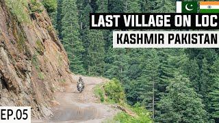 Dangerous Road to Last Pakistani Village on LOC S2. EP05 | Taobat Kashmir | Pakistan Motorcycle Tour