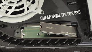 Adata Legend 850 Lite - Cheap 1Tb Nvme for PS5