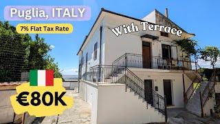 Puglia ITALY Home with Terrace and Balconies for Sale Close to Amenities