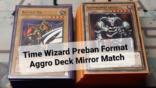 Time Wizard Preban Format Aggro Deck Mirror Match