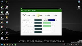 How To Get interNet Speed Traffic Monitor For Windows 11 On Taskbar