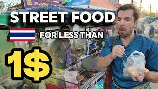 How Cheap is Thailand street food? Very Cheap!