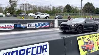 2021 GT500 - Bone Stock 1/4 Mile