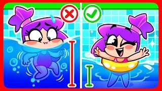 Safety Rules In The Pool  Educational Stories for Kids!