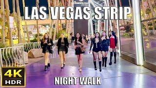 Las Vegas Strip Night Walk - January 2025 - Las Vegas, Nevada