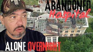 Very scary! Alone overnight in abandoned hospital | heard a woman scream | found witchcraft S1E12025