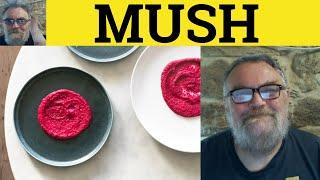  Mush Meaning - Mushy Examples - Mush Defined - CPE Vocabulary - Mush