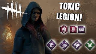 Playing As The Legion BUT I'm SUPER TOXIC | Dead By Daylight