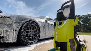 *Satisfying* Foam Cannon Car Wash! (Sun Joe SPX3000)