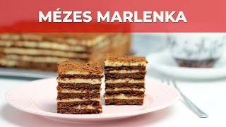 Mézes Marlenka videó recept