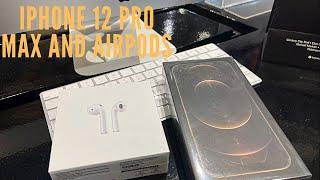 IPHONE 12 PRO MAX AND AIRPODS