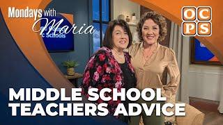 Mondays with Maria presented by Addition Financial –  Best advice from middle school teachers