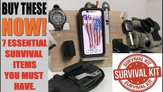 7 SURVIVAL items YOU SHOULD BUY RIGHT NOW! Preparing for shortages, survival, violence or collapse.