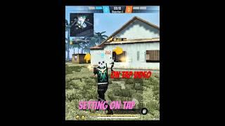 NEW VIDEO SETTING ON TAP FREE FIRE MAX UPLOAD SHORT VIDEO#viralsong#freefire #tiktokmix#youtubeshort