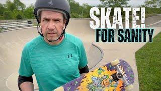 Skating for SANITY at 51 YO ‍ Transition Tips