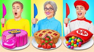 Me vs Grandma Cooking Challenge | Funny Kitchen War by Multi DO Smile