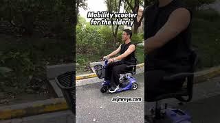 Factory made electric mobility scooter for elderly.