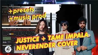 Full Cover: Justice & Tame Impala - Neverender | All Instruments Remake & Tutorial