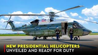 US Marine Corps Unveils Next-Gen VH-92A Presidential Helicopters!