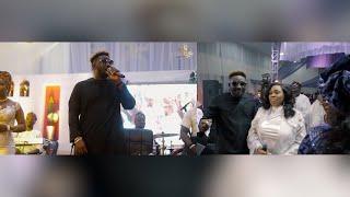 SB LIVE AND TOPE ALABI SHARE THE STAGE AT ABISOYE FAGADE'S CORONATION AS A-LIST CELEBRITIES ATTEND.