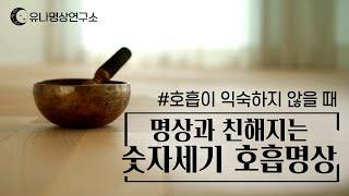 초보자를 위한 숫자세기 호흡명상 │ 호흡과 친해지기 │유나명상연구소