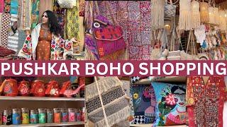 PUSHKAR BOHO BANJARAN RAJASTHAN SHOPPING-QUIRKY HOME DECOR, BOHO BAGS, SILVER JEWELRY | PUSHKAR LAKE