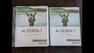 Denison Algebra Flip Through and Review