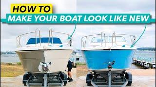 Boat vinyl wrap: How to make your boat look like new again | Motor Boat & Yachting