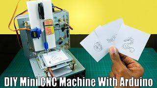 DIY mini Arduino CNC drawing machine