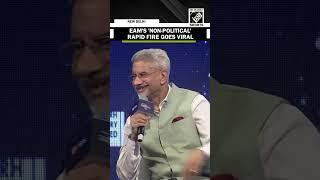 “You want me to pass…”  From PM Modi to Rahul Gandhi, Jaishankar's rapid-fire session goes viral