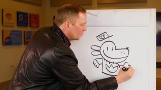 Dav Pilkey Draws Dog Man