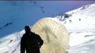 Tödlicher "Zorbing"-Unfall im russischen Kaukasus