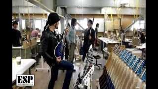 ESP Guitars: ESP Factory Visits in Rob Caggiano & Frank Bello (ANTHRAX)