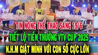 Giải bóng chuyền nữ quốc tế VTV Cup 2025 có giá trị tiền thưởng gần 1 tỷ đồng