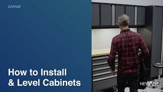 Garage | How to Install & Level Cabinets