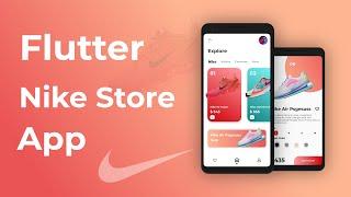 Flutter Nike Store App UI Concept - Speed Code