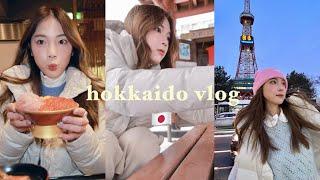 Hokkaido Travel Vlog  exploring Sapporo, Otaru, Jozankei Onsen, seafood market ️