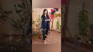 Sana Javed's Sister Hina Javed on Set of her Upcoming Drama.