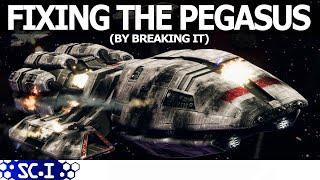 How to FIX the Battlestar Pegasus, by breaking it first