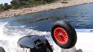 Lodestar im 25 PS E-TEC Kanal von Mali Losinj