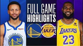 Los Angeles Lakers vs Golden State Warriors Full Game Highlights | NBA Full Game Highlights 2024