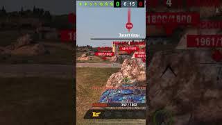 Бабаха прикурилаSheridan был хороший#wot #tanksblitz #wotblitz #танки #фугас #бабаха #fv215b183