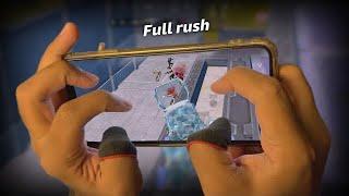 Livik full rush  iphone 15 pro max 5 finger handcam | PUBG MOBILE