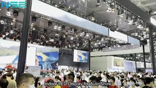 LED rental display -- High Definition Indoor LED Screen for Car Exhibition