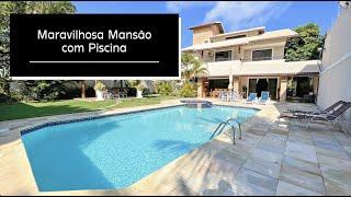 Maravilhosa Mansão com Piscina - Barra da Tijuca - RJ | TL Prime Imóveis