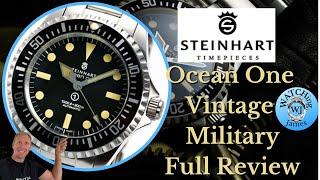 Steinhart Ocean One Vintage Military - Full Review - My favorite everyday Watch