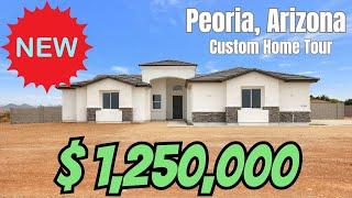 $1.25M Peoria Arizona Home Tour NEW CONSTRUCTION HOME!