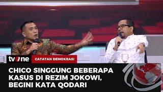 Soal Tuduhan Serius ke Jokowi, M. Qodari Minta Chico Hakim Sebut Nama  | Catatan Demokrasi tvOne