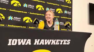 Sydney Affolter previews Iowa women’s basketball vs. Kansas