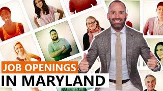 Job Openings in Maryland